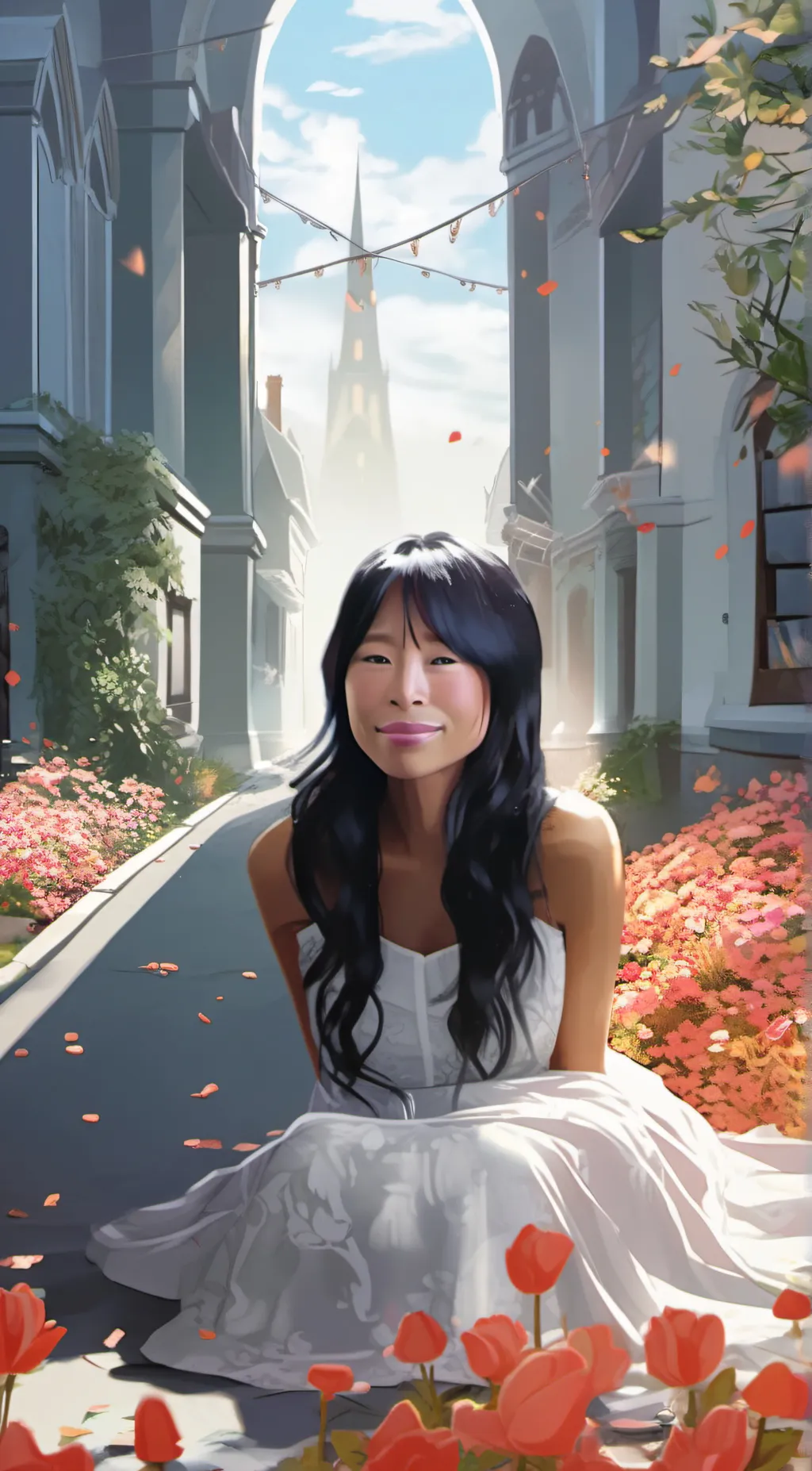 ai character: princess Amelie background