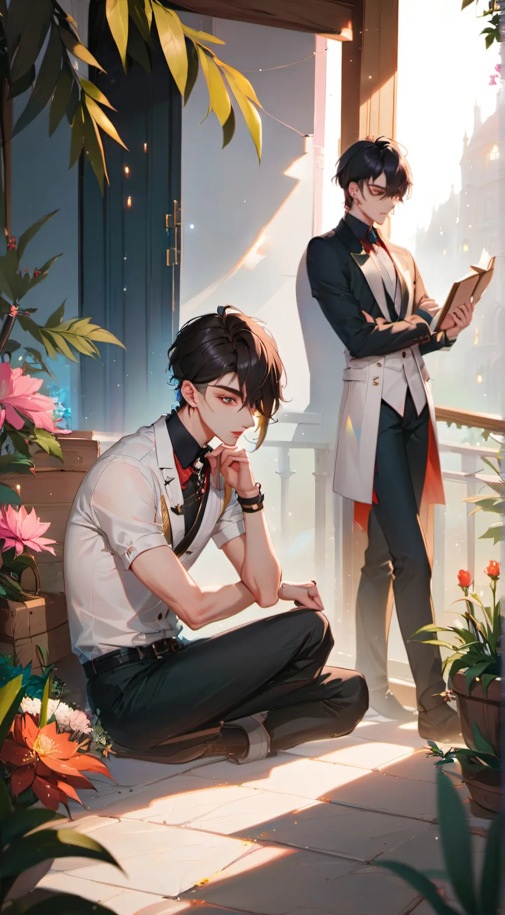 ai character: Liam background