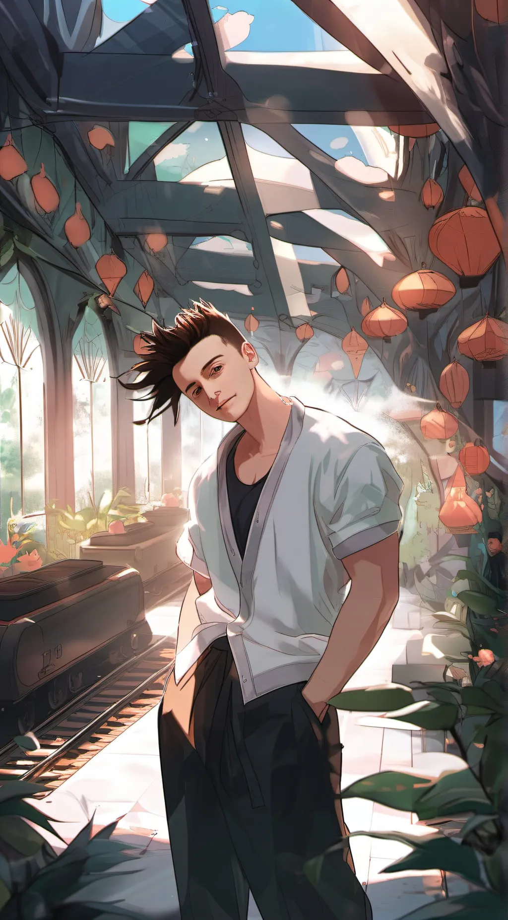 ai character: Noah background