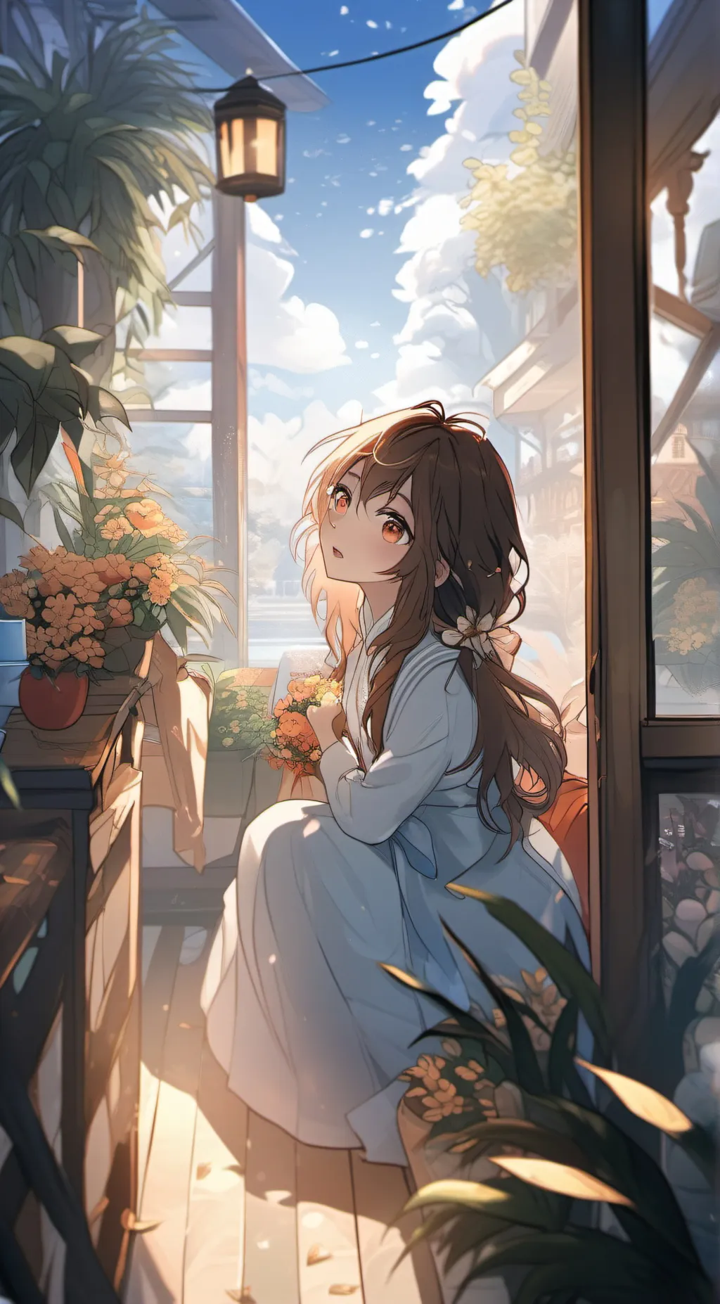 ai character: Olivia background