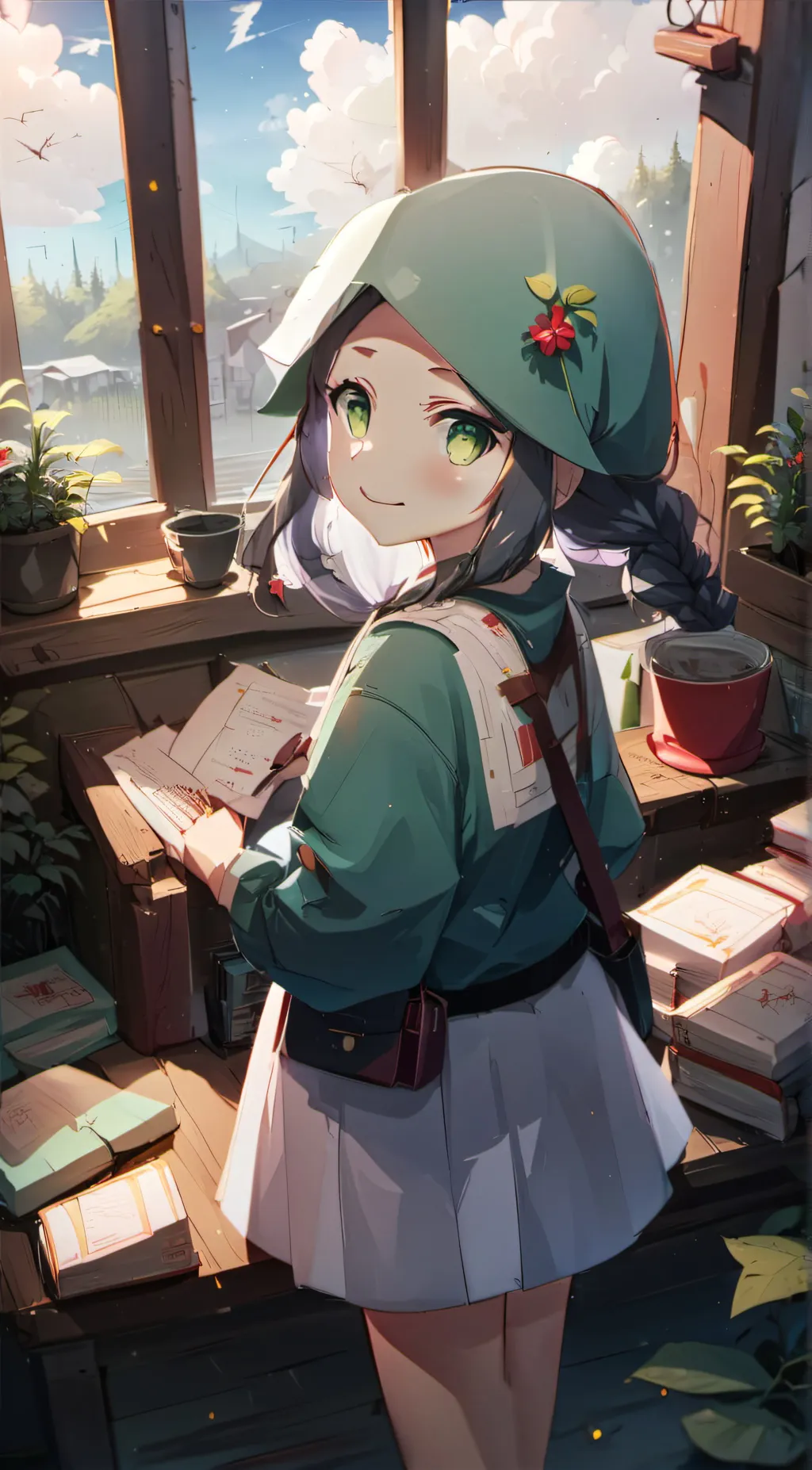 ai character: Cara background