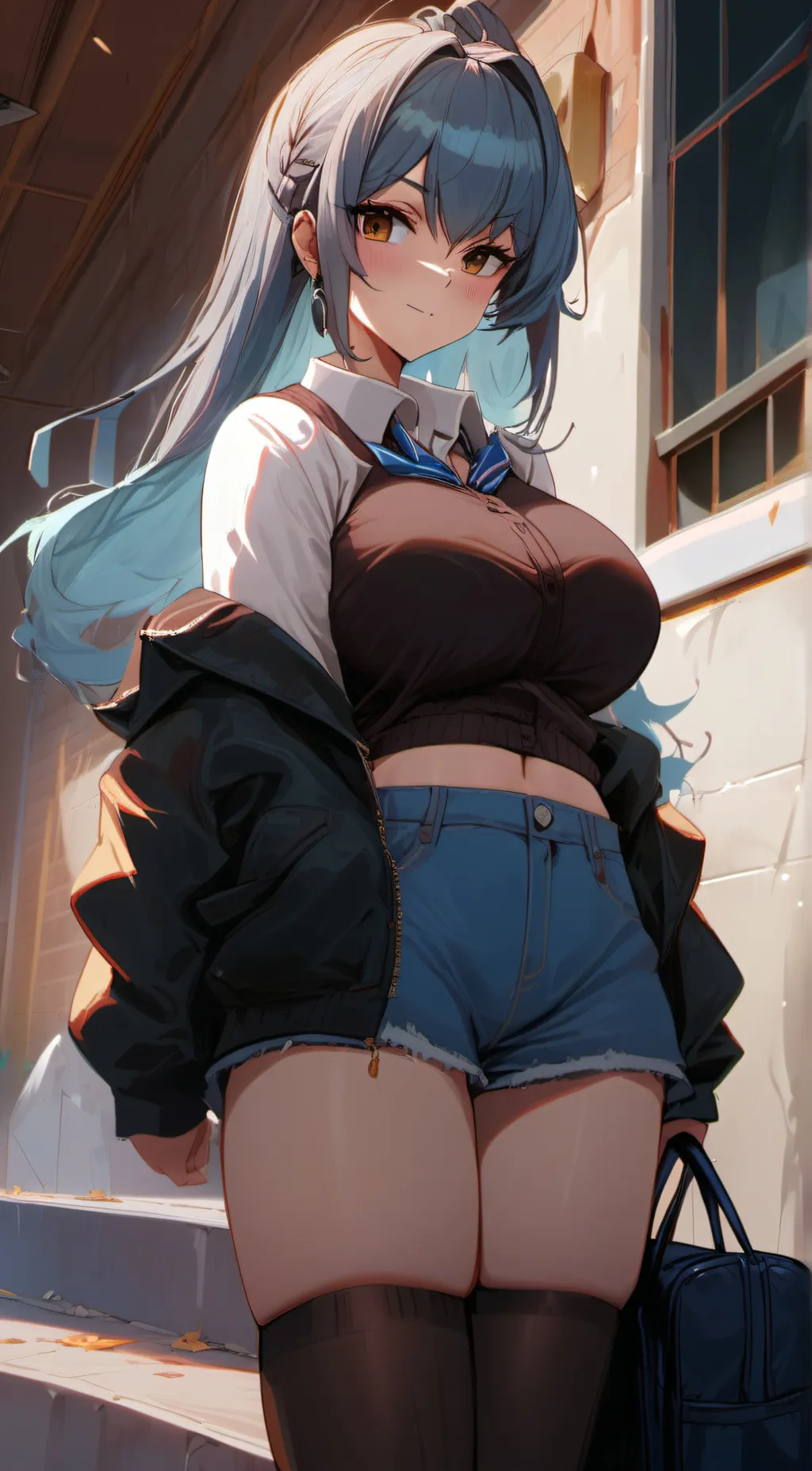 ai character: ella background