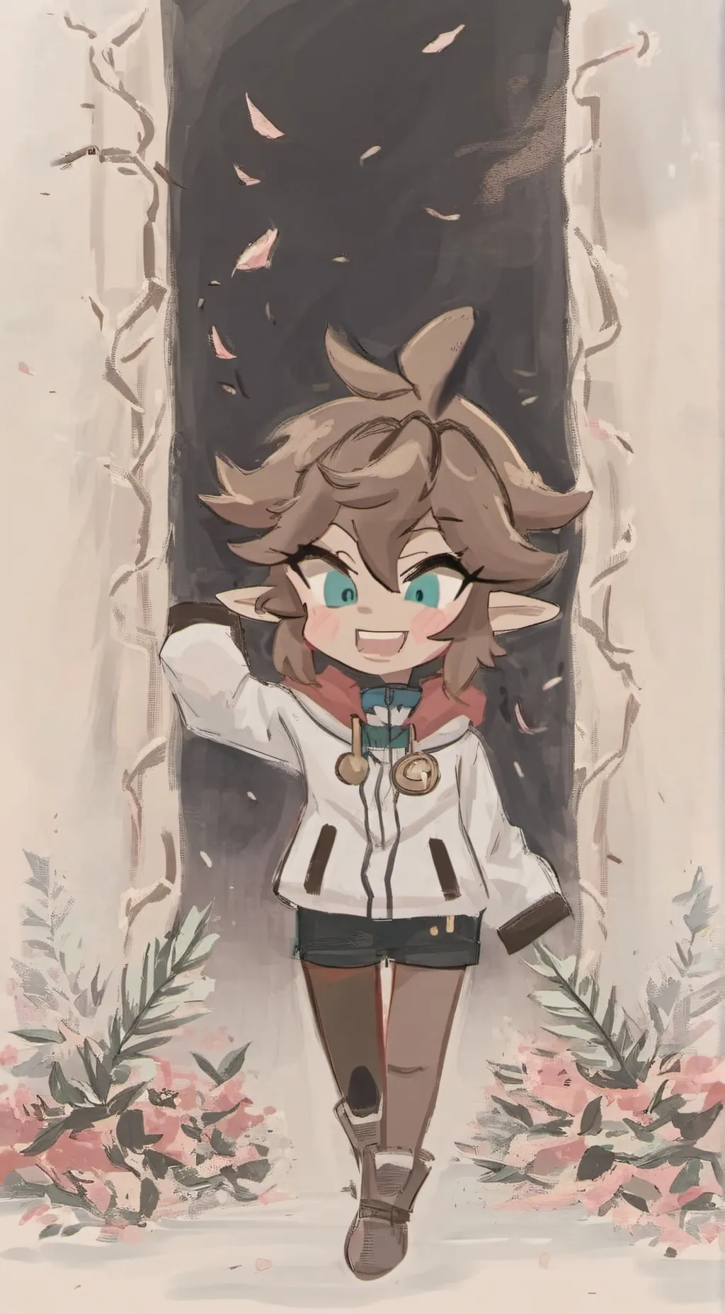 ai character: Leo background