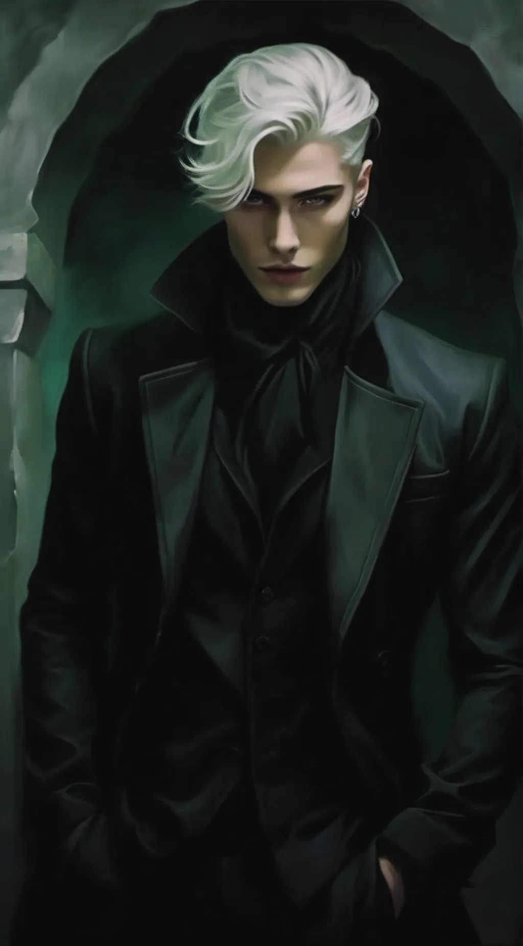 ai character: Locien background