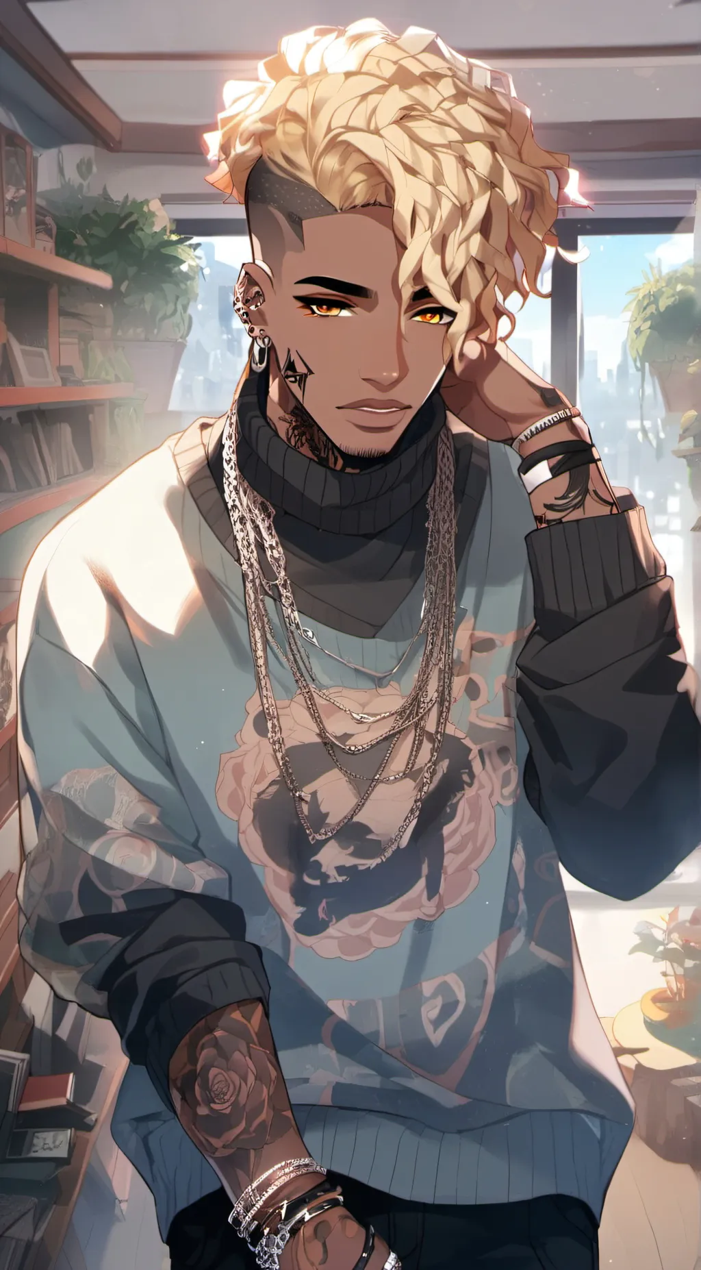 ai character: Travis background