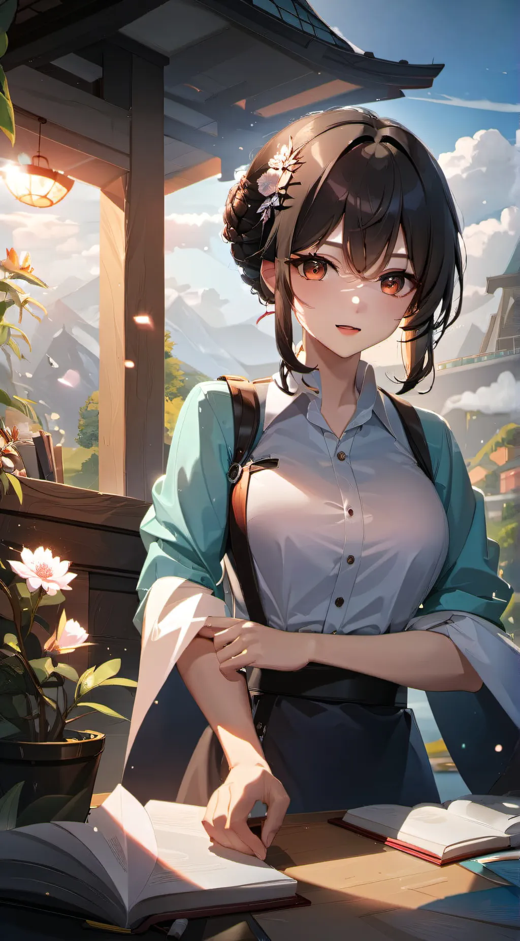 ai character: Bbg background