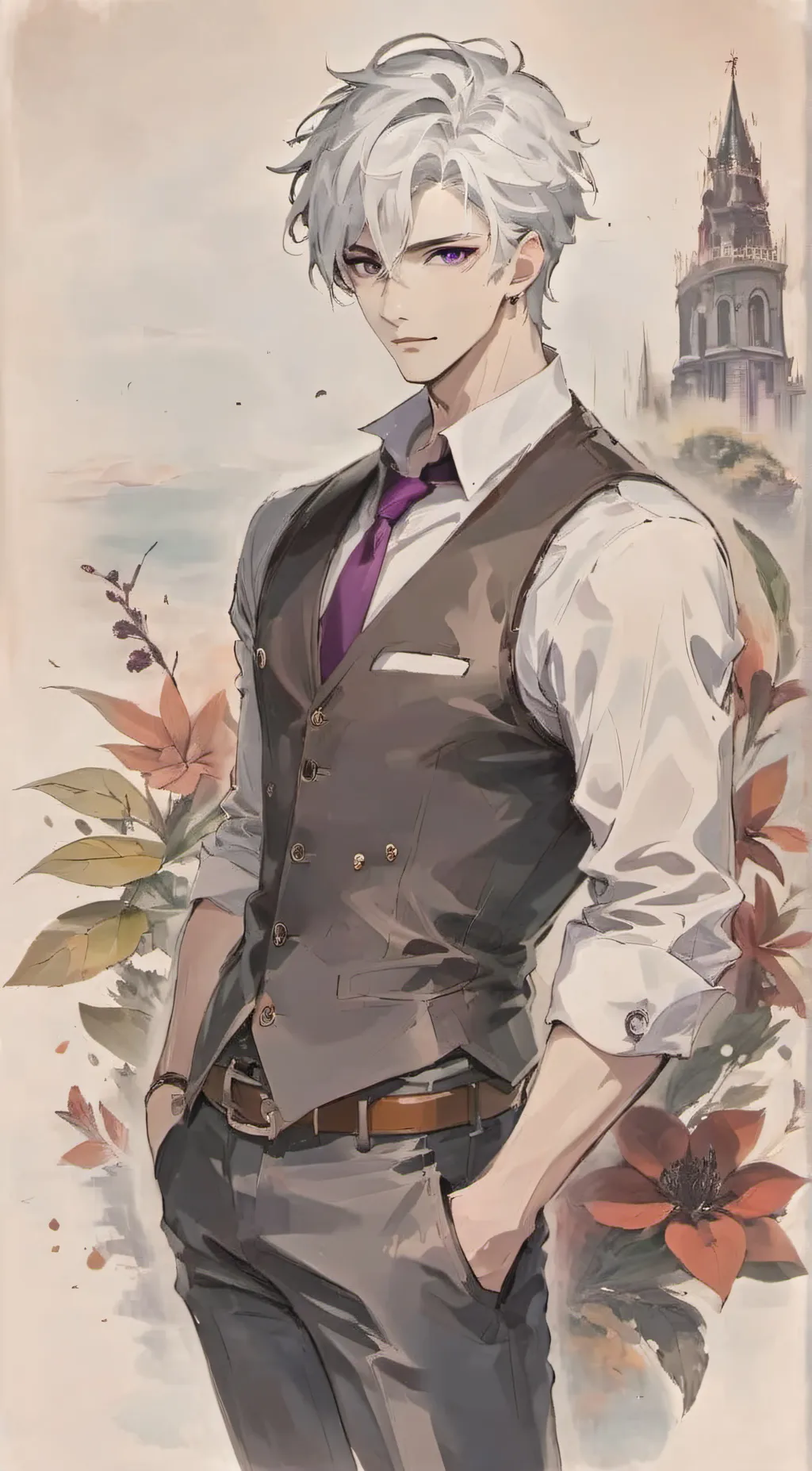 ai character: Voliomoure  background