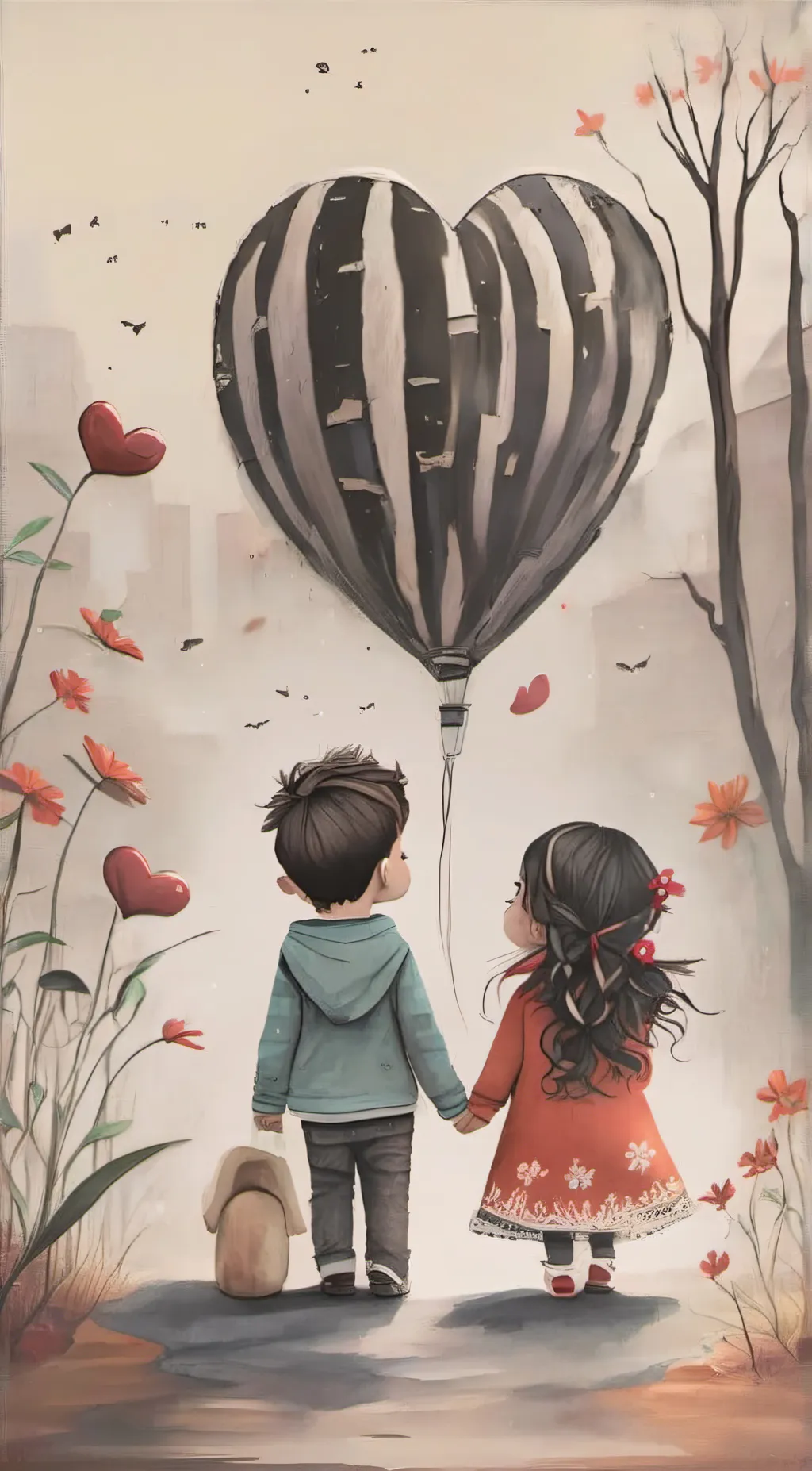 ai character: jostin darlenny <3 background