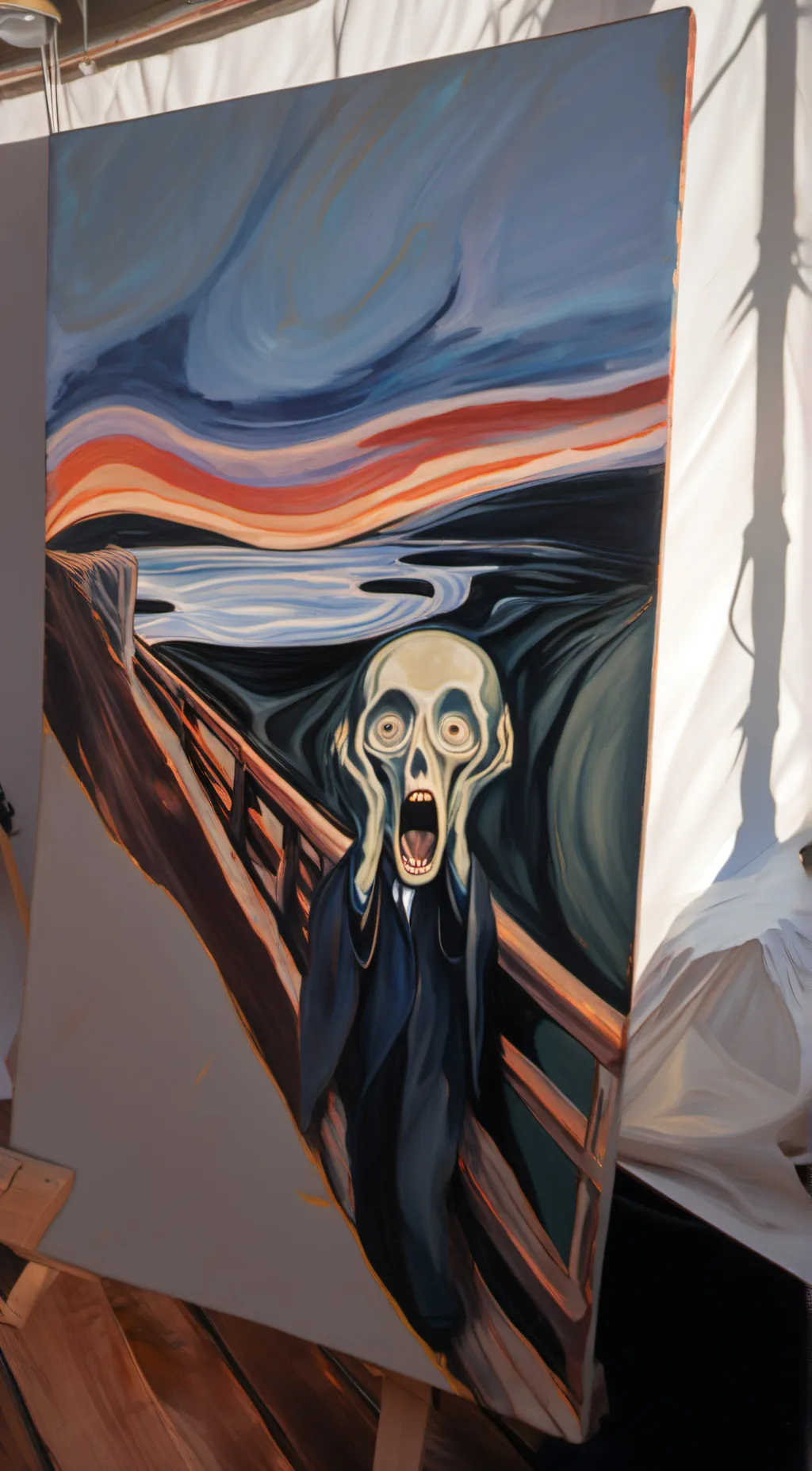 ai character: Expressionism exe background