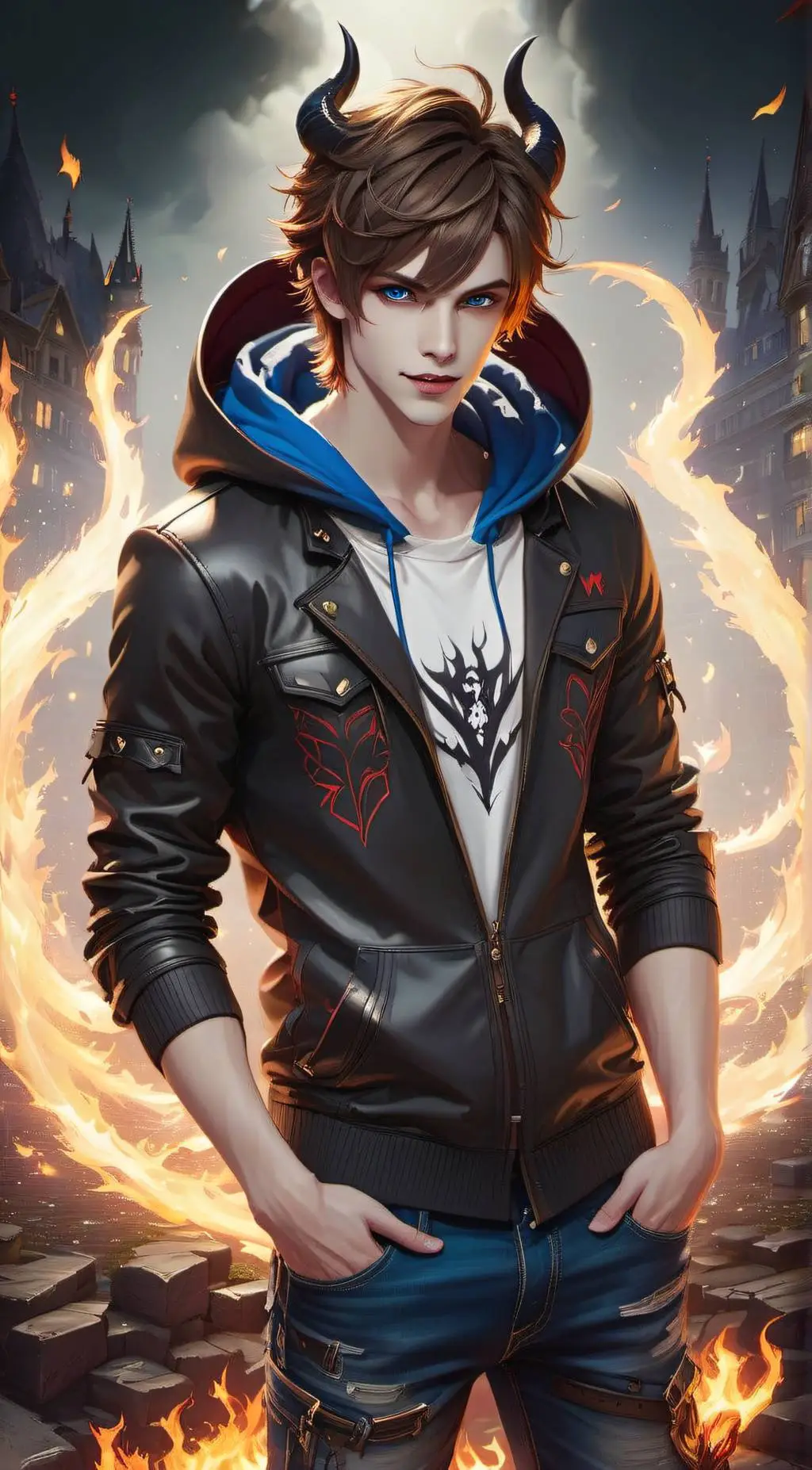 ai character: Daniel Dalton  background