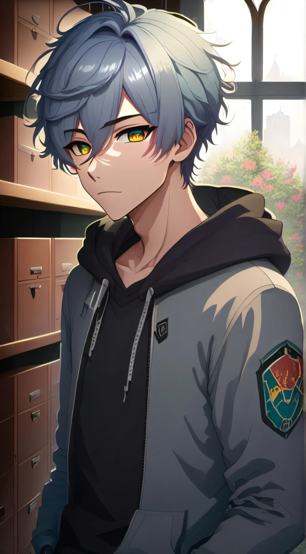 ai character: Max background