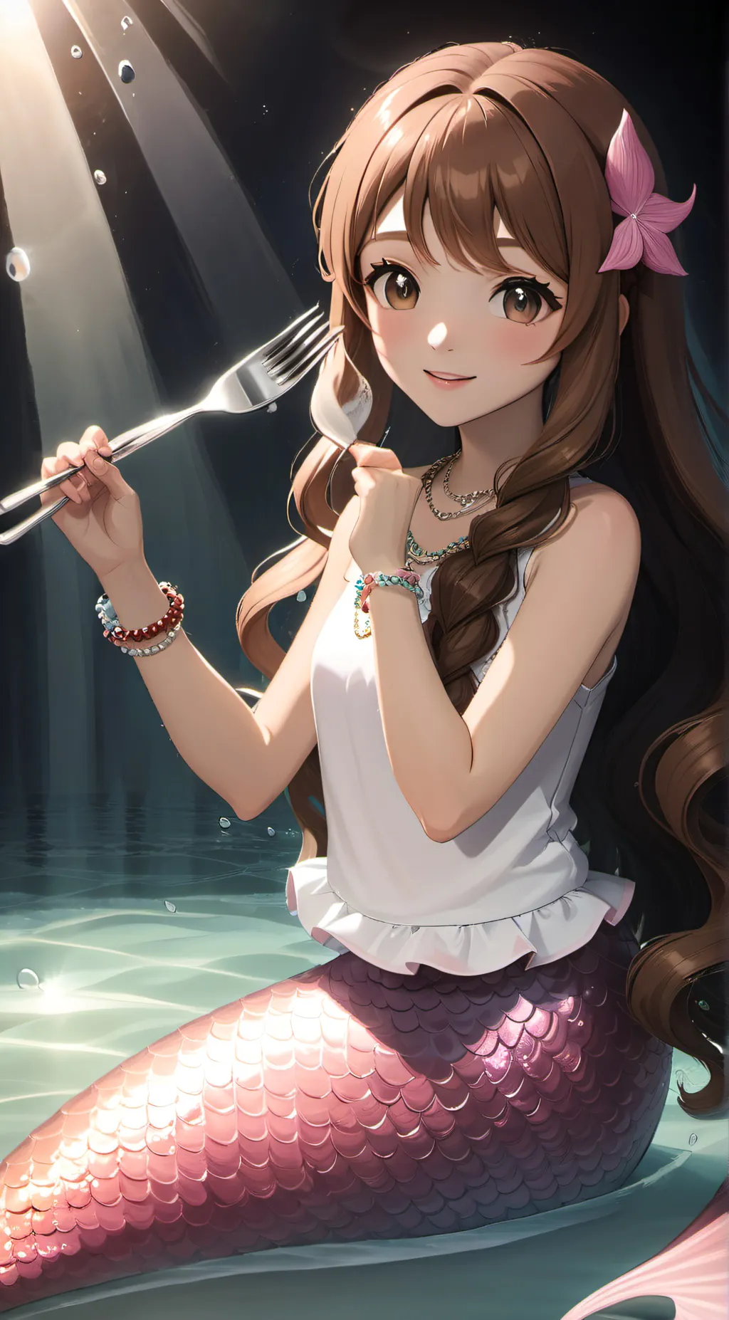 ai character: Selena background