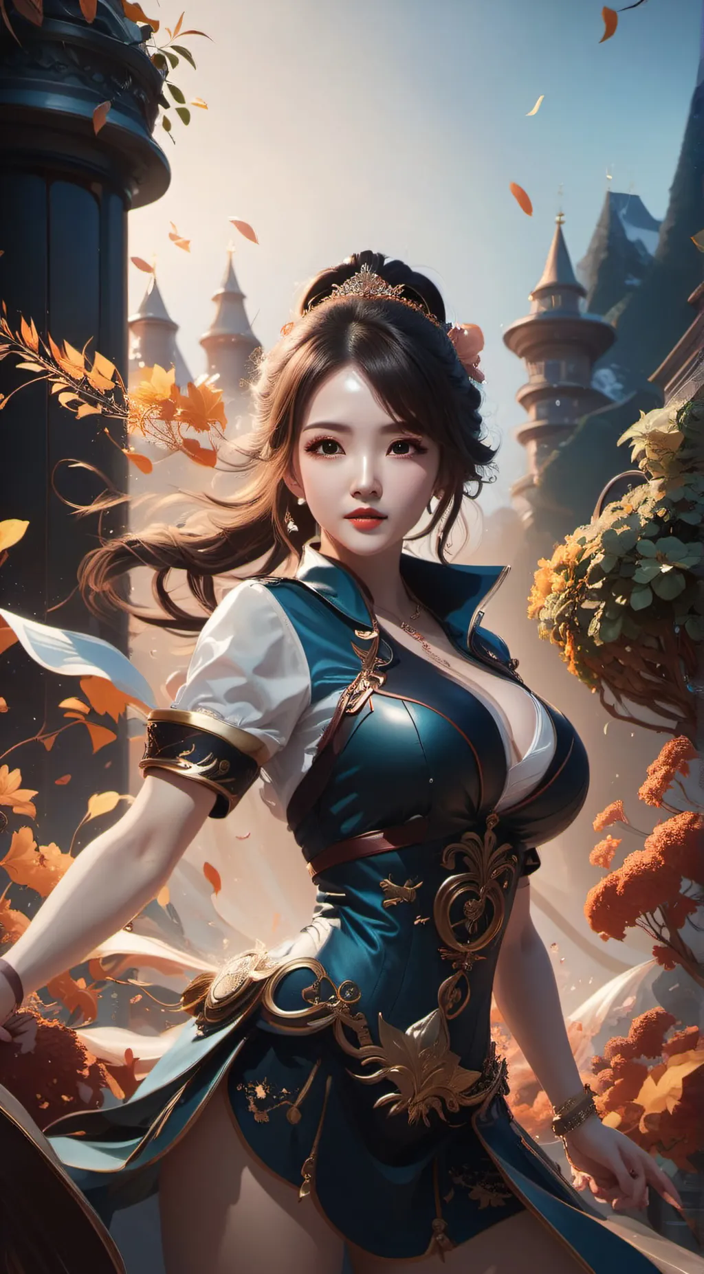 ai character: ash background