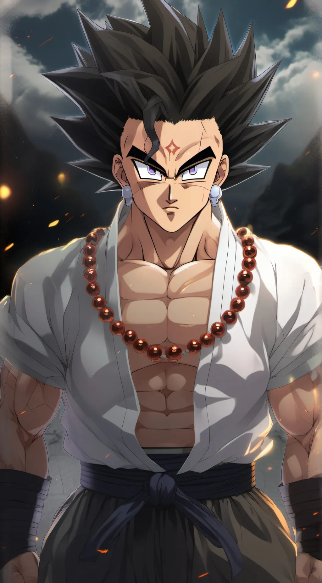 ai character: Gyomei x Mitsuri  background