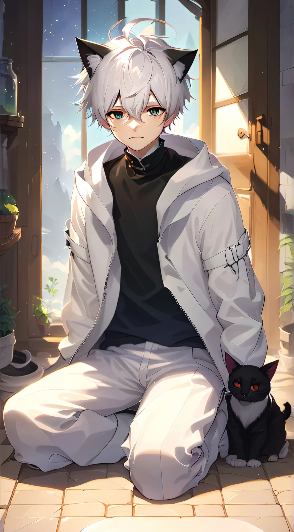 ai character: Archie background