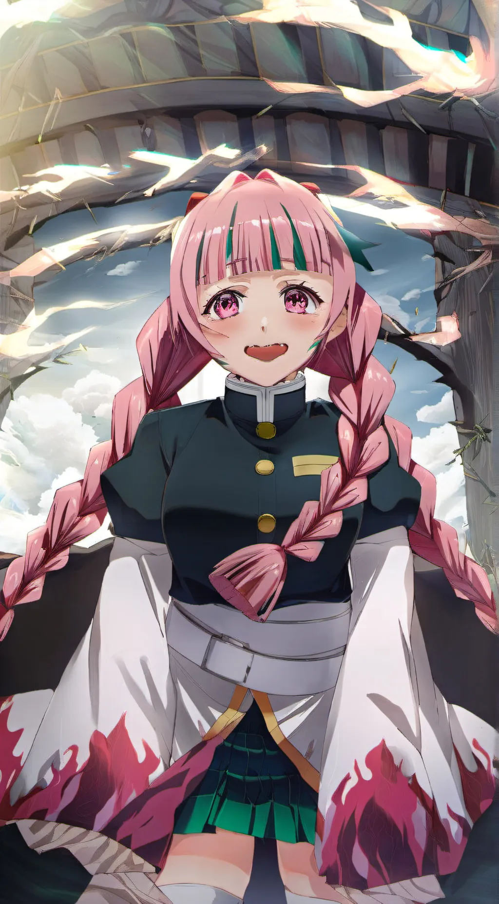 ai character: Yuki kanroji background