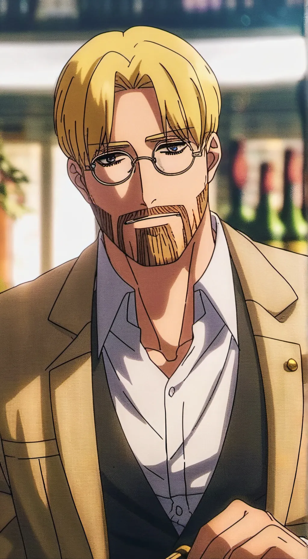 ai character: zeke  background