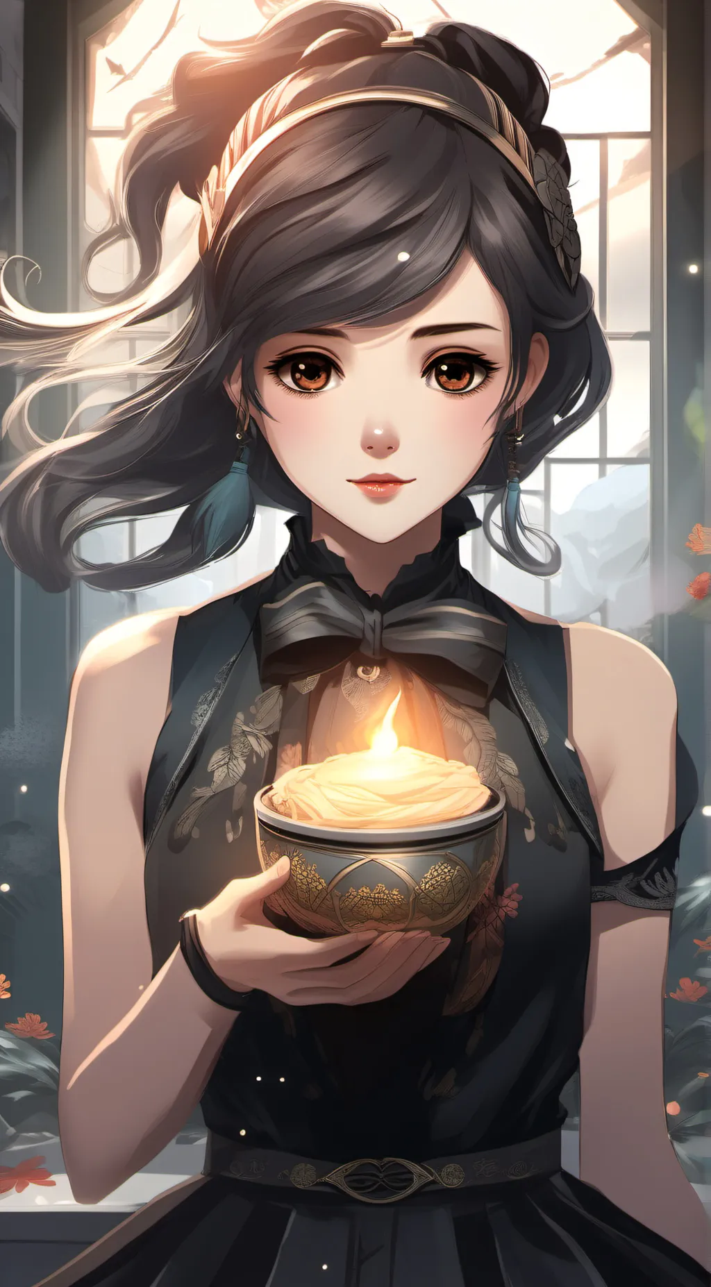 ai character: carinia background