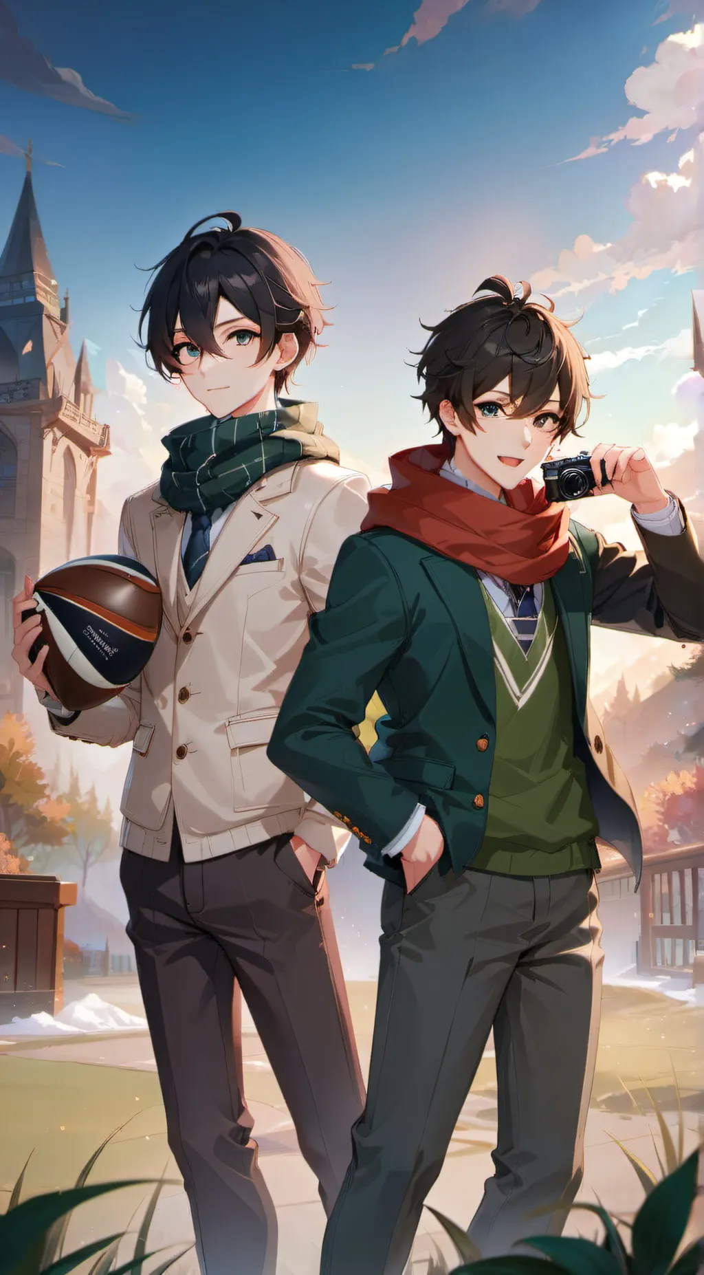 ai character: Eiji and Jun background