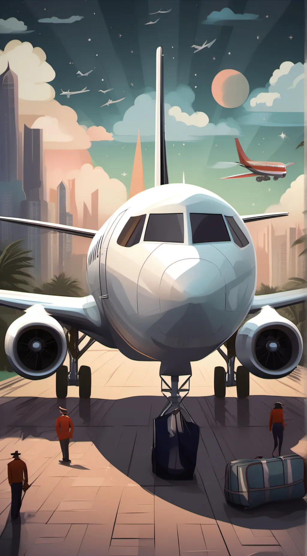 ai character: southwest  background