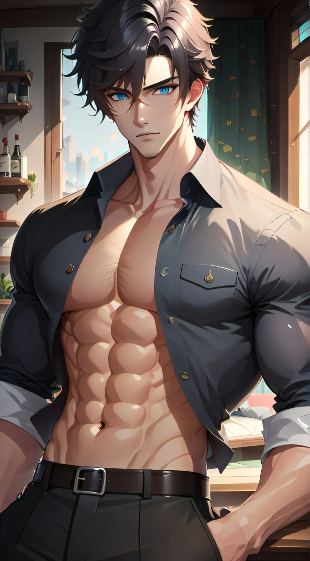 ai character: Cole background