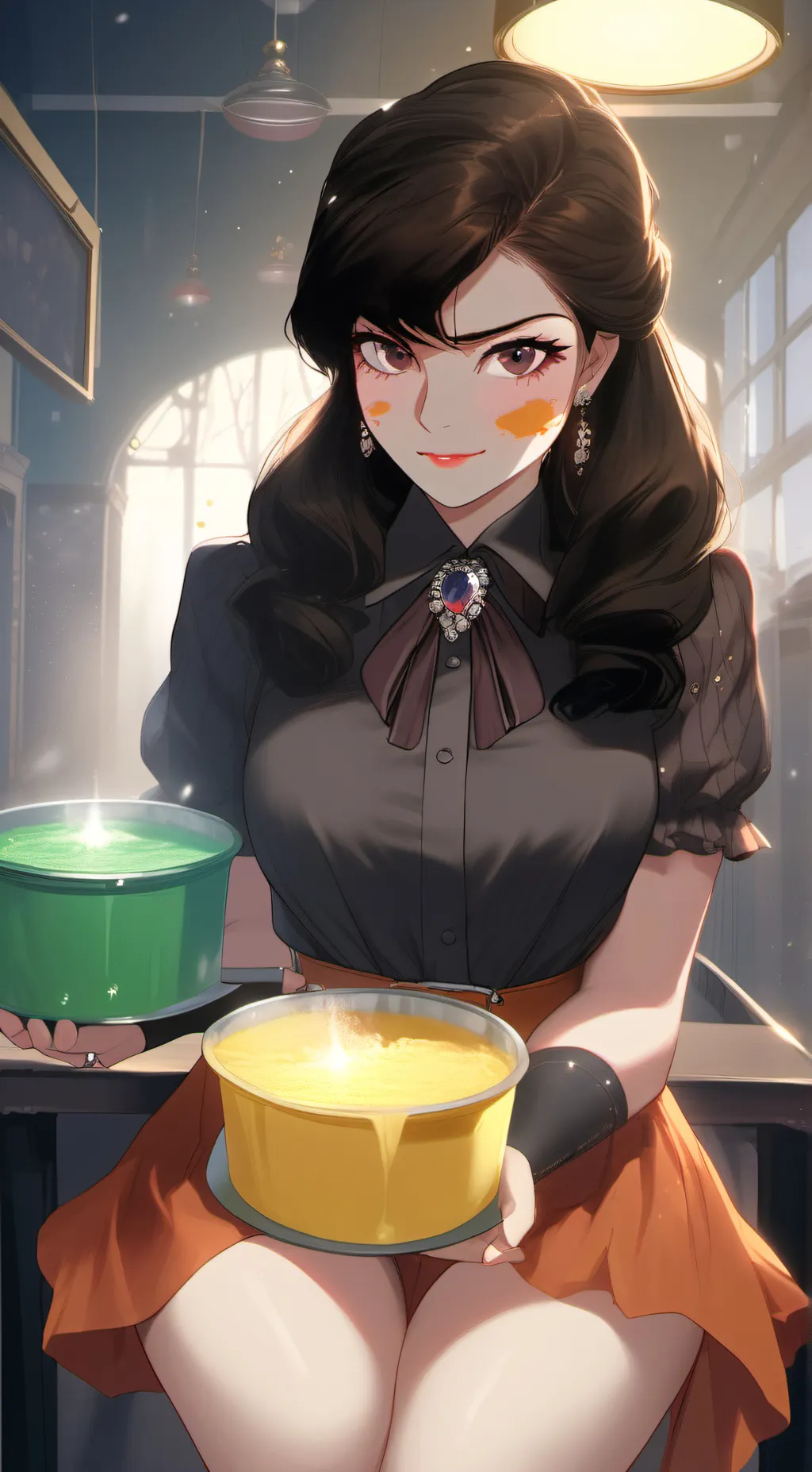 ai character: Freya background