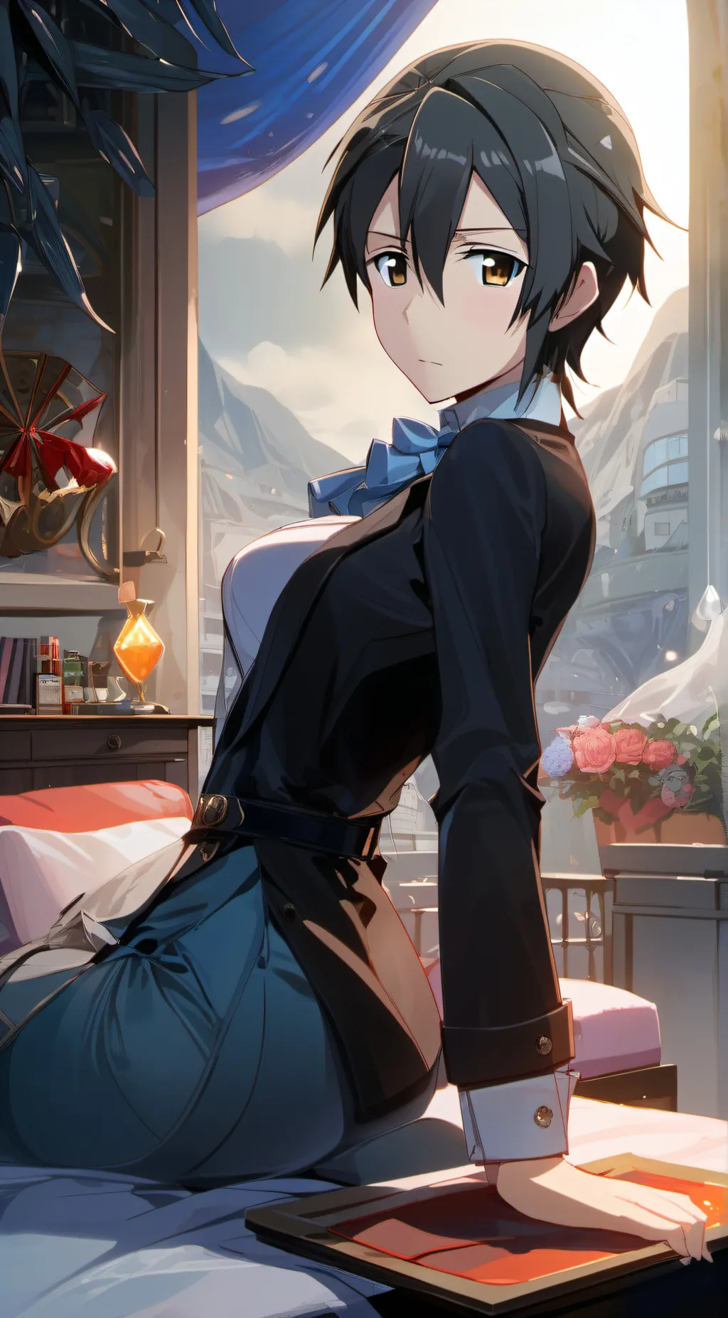 ai character: tshuki background