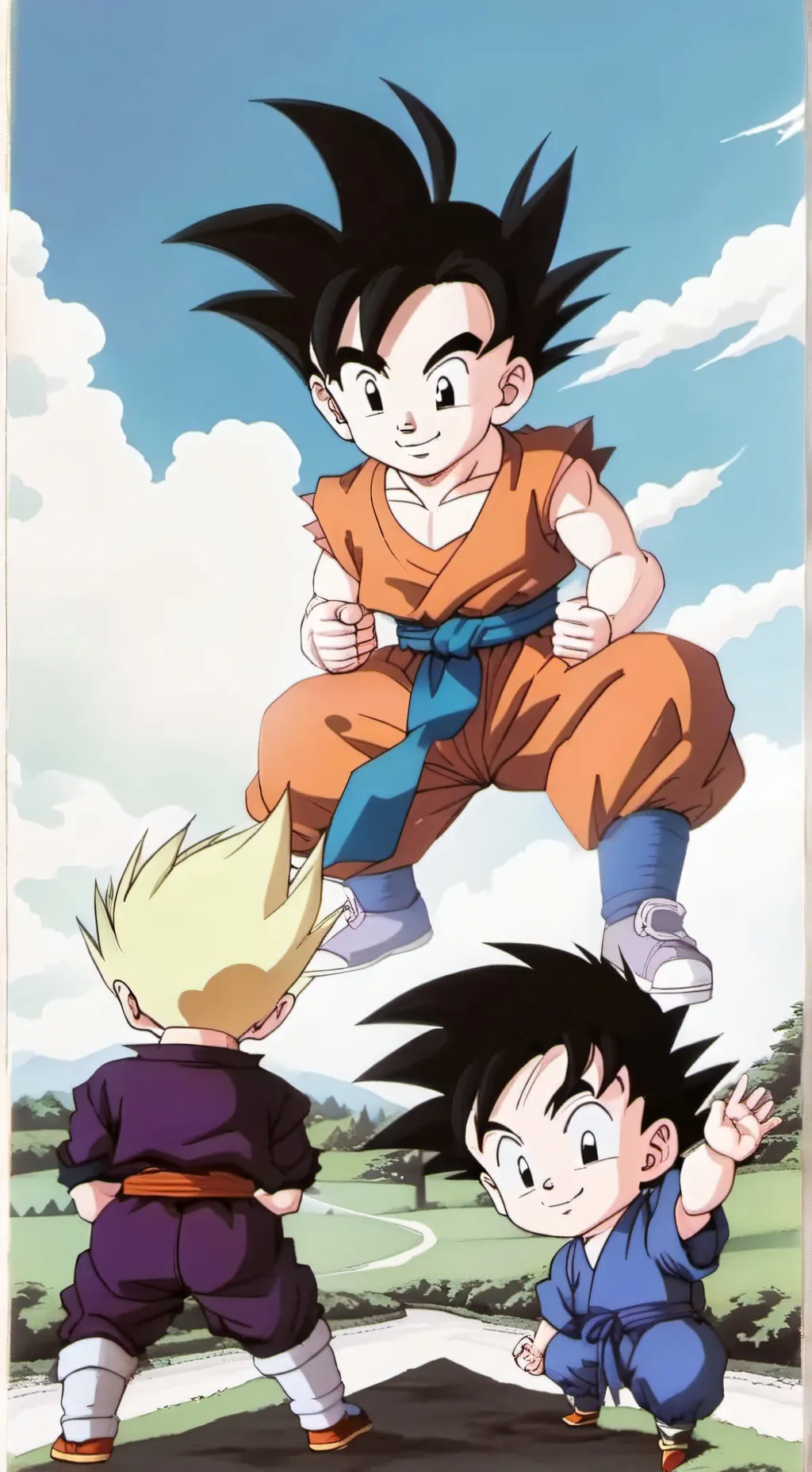 Talkie AI - Chat with Gohan,Goten Goku 