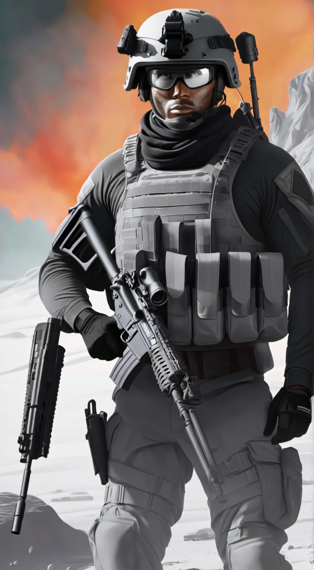 ai character: CodMw2 background