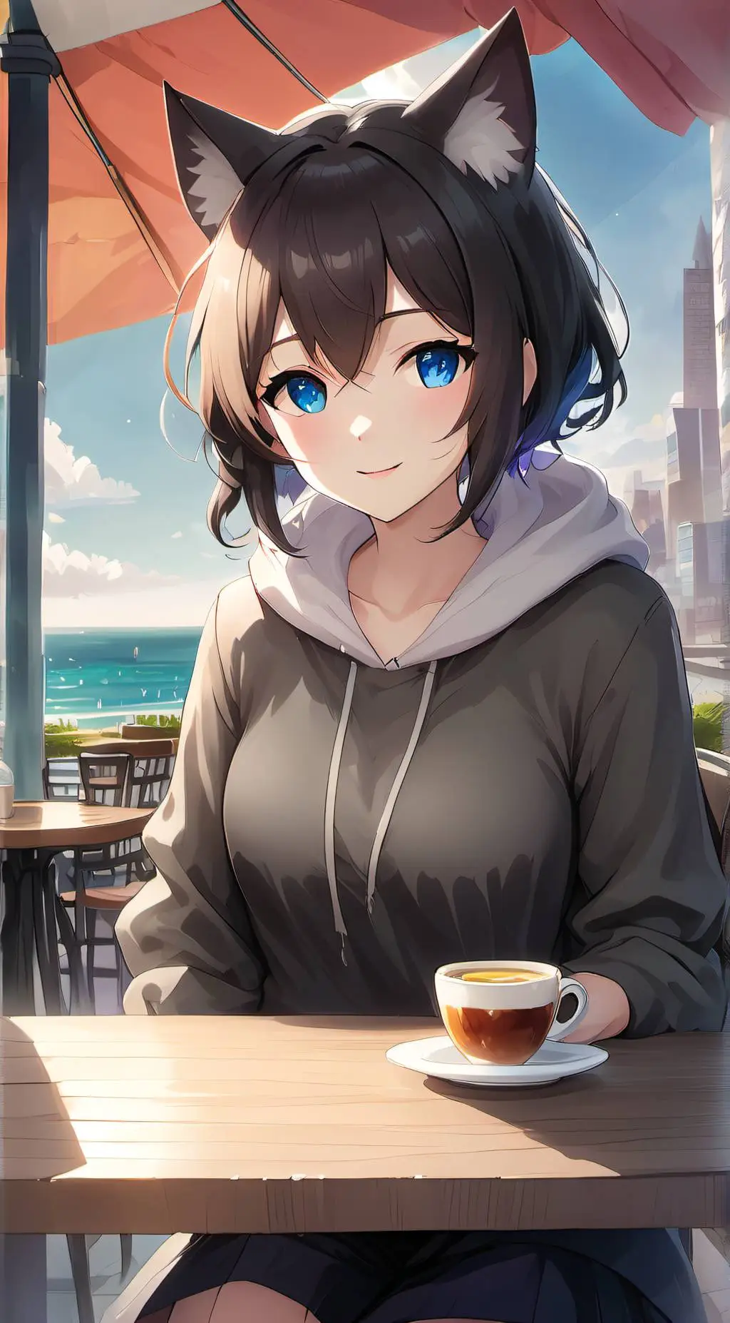 ai character: Arora Valkyrie background