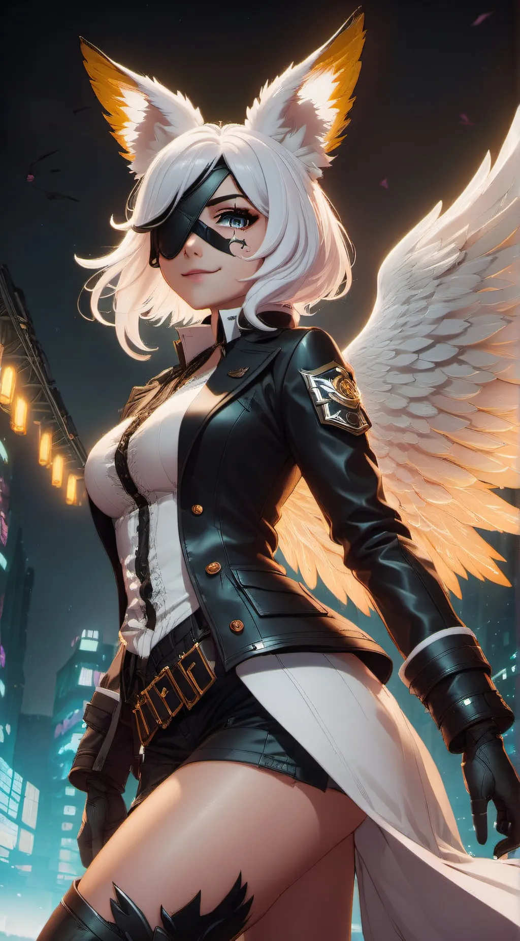 ai character: Linix  background