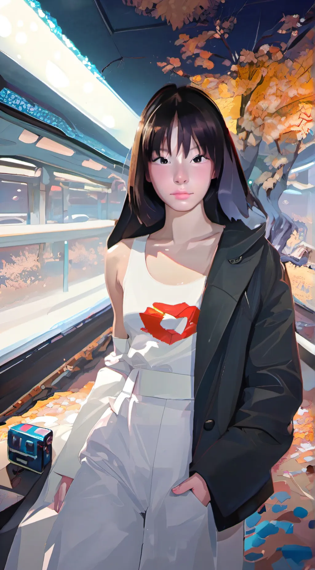 ai character: Baby background