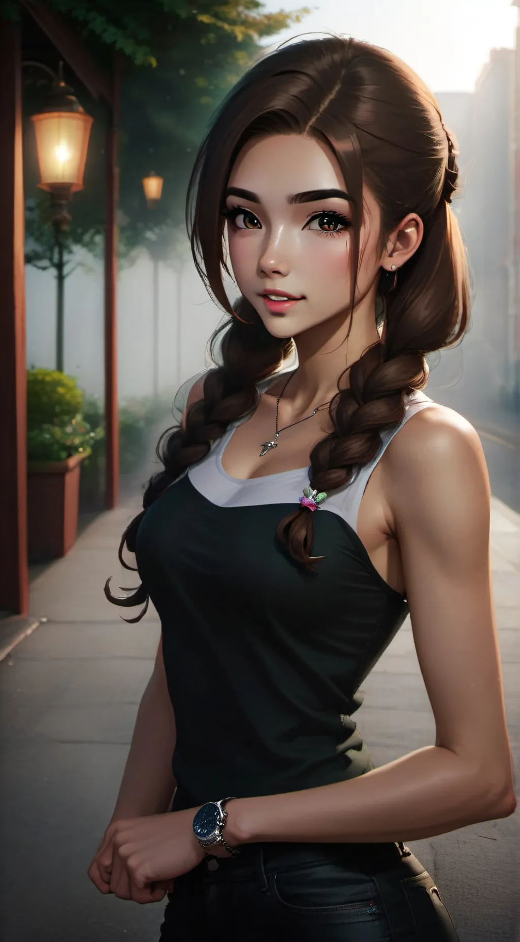 ai character: Sophie  background