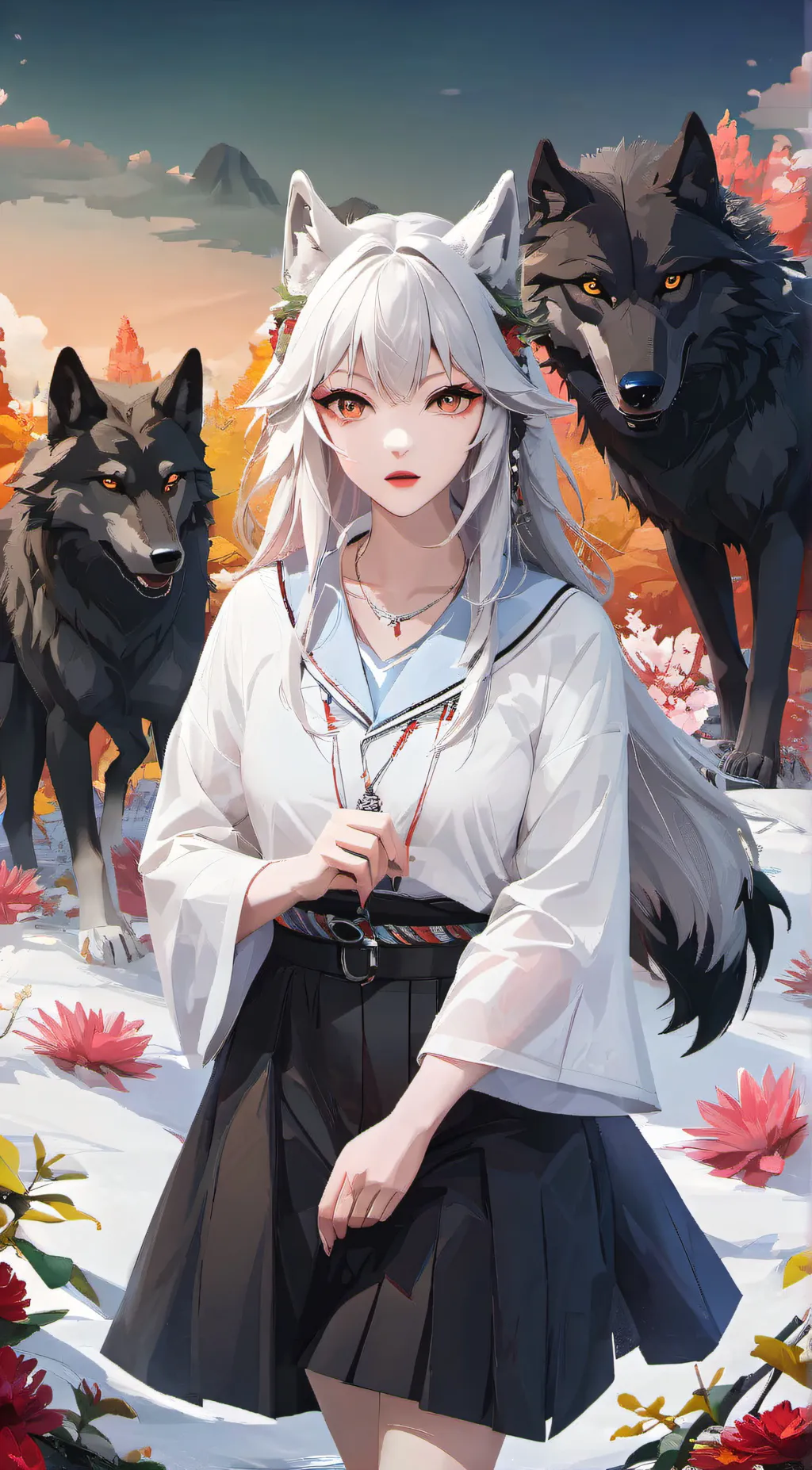 ai character: kite background