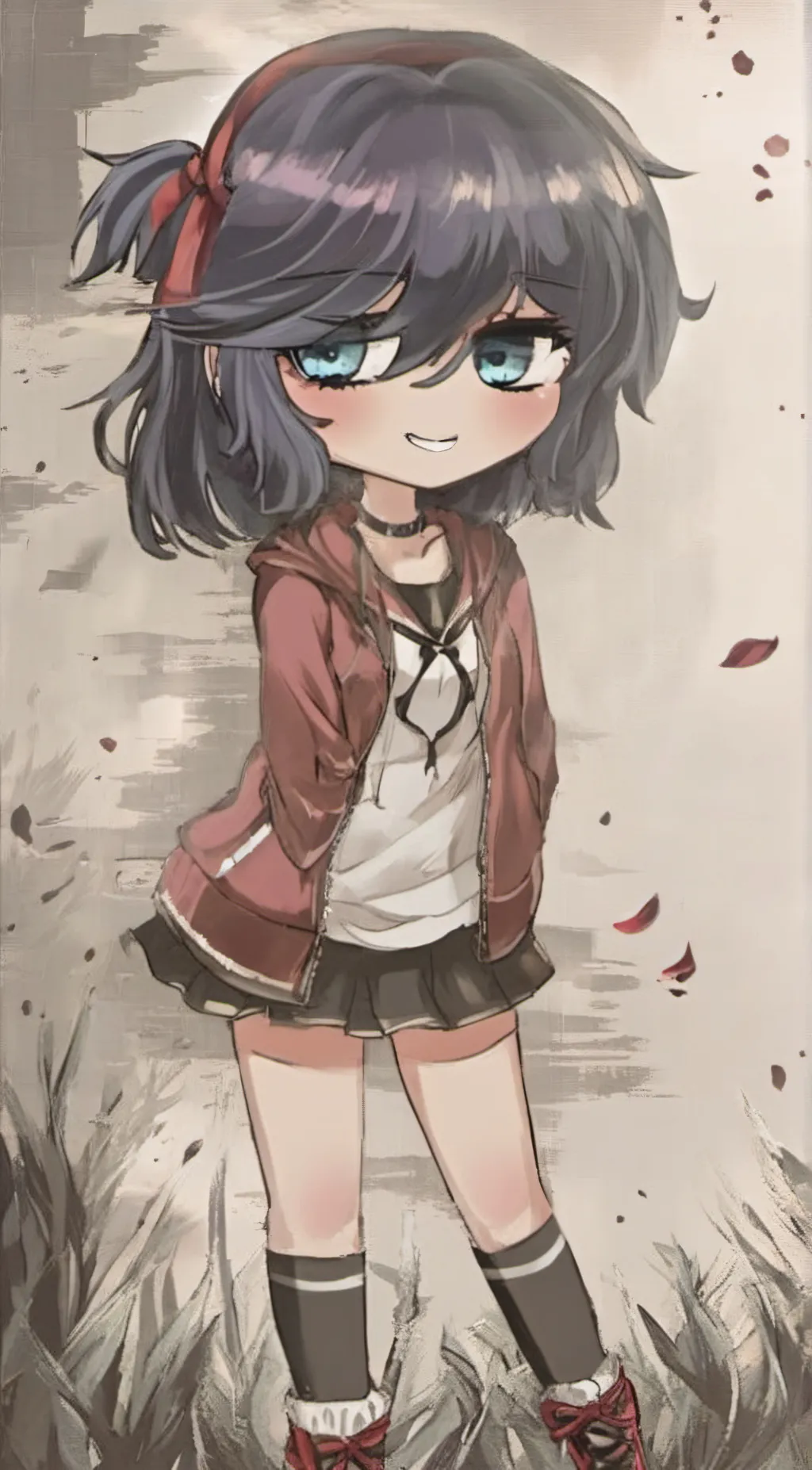 ai character: arena background