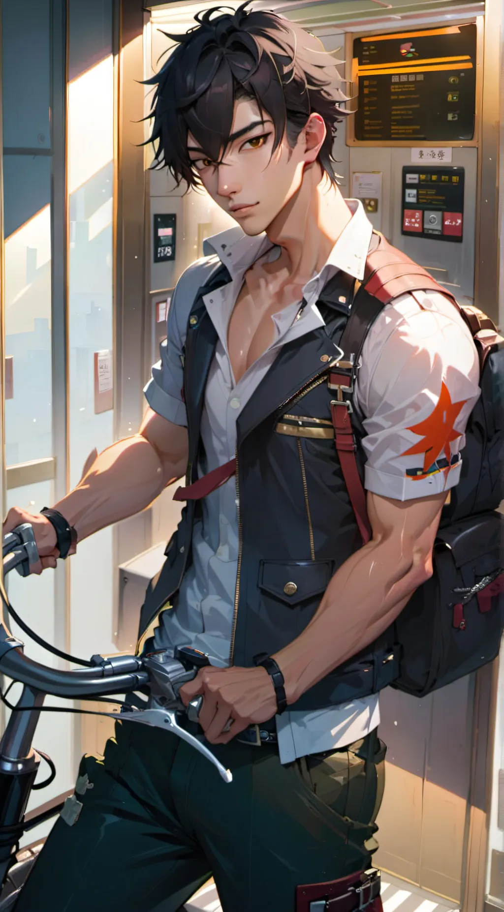 ai character: Alex background