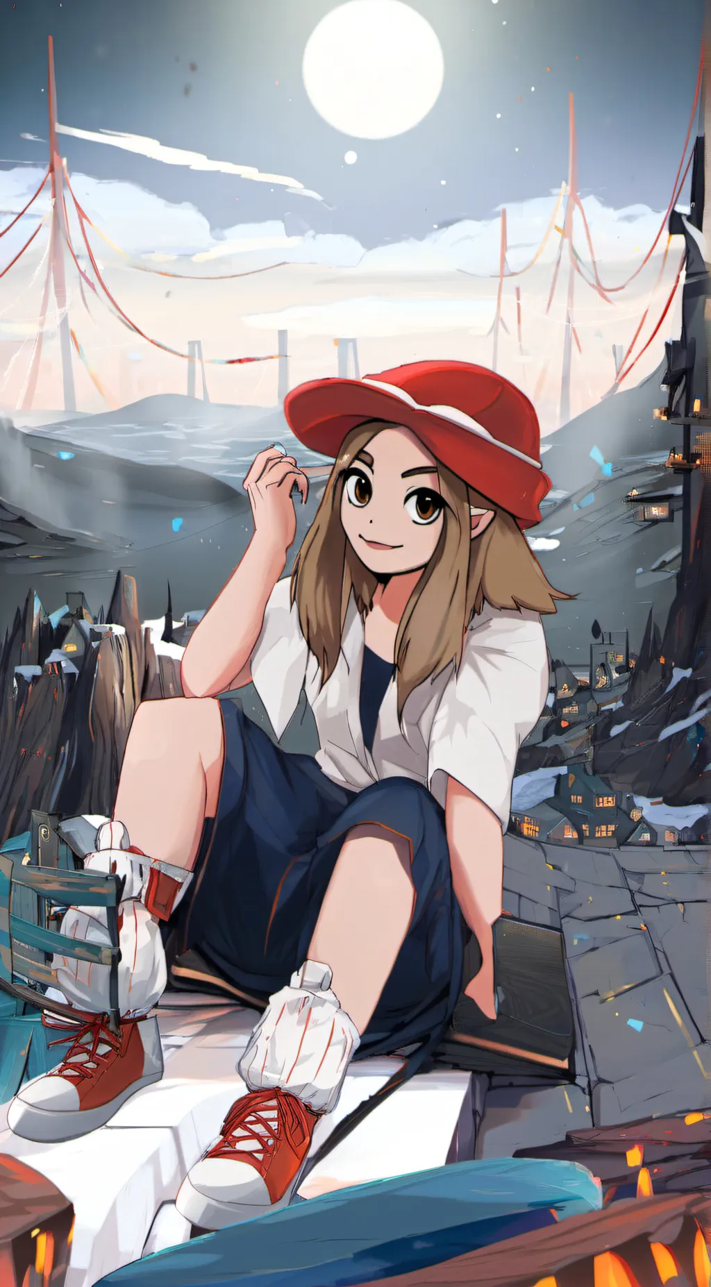 ai character: Selena background