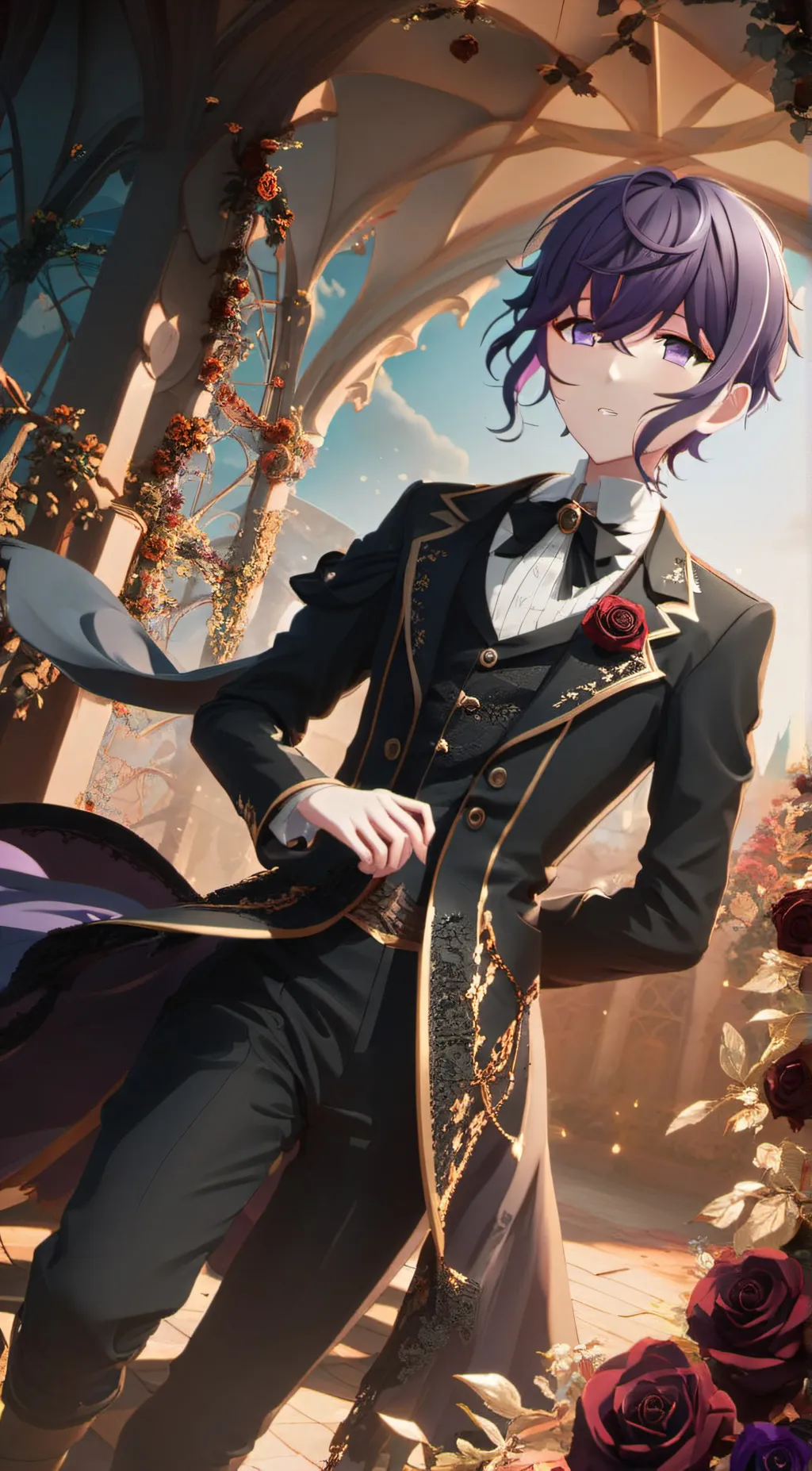 ai character: Alaric Kezien background