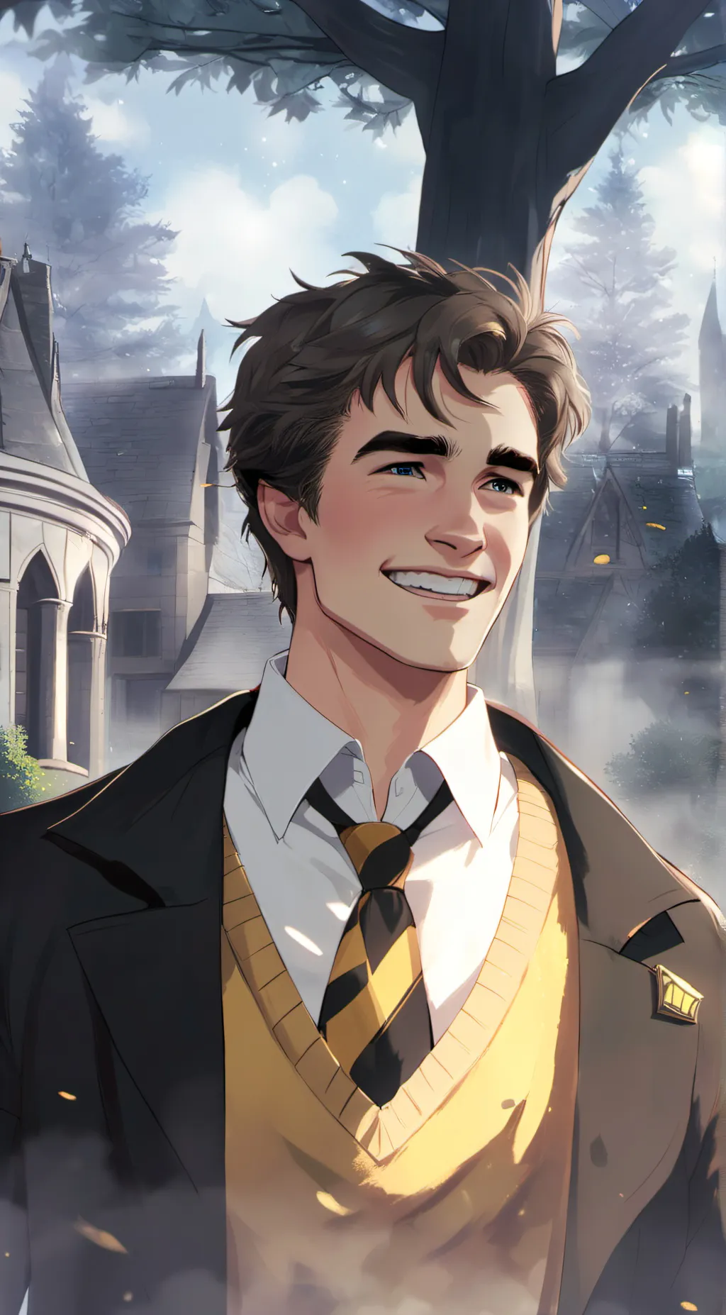 ai character: Cedric Diggory background