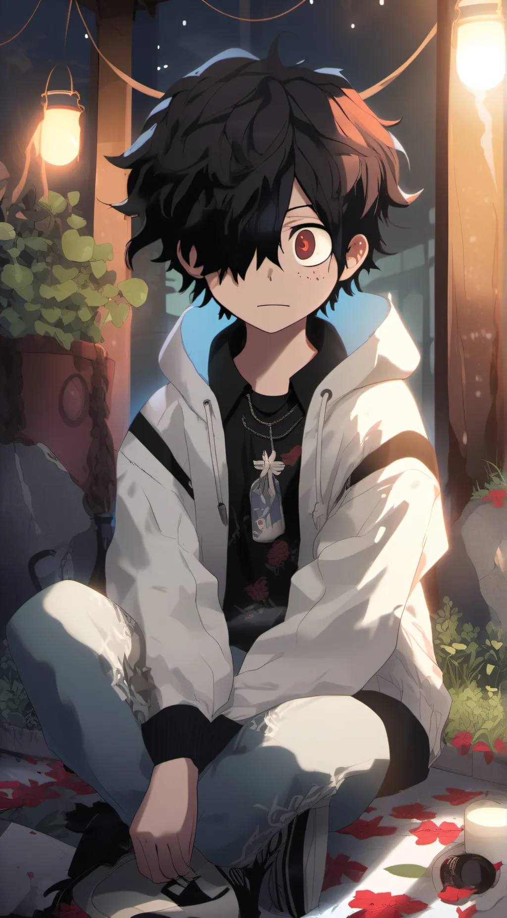 ai character: deku background