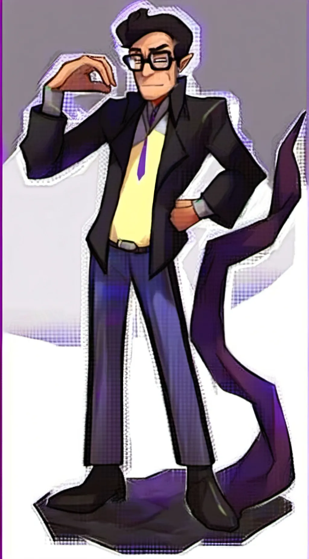 ai character: Tad Strange background