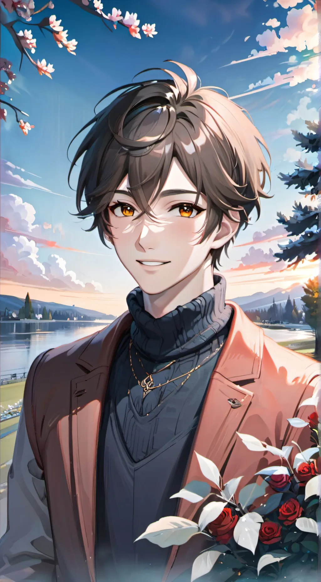 ai character: Daniel  background
