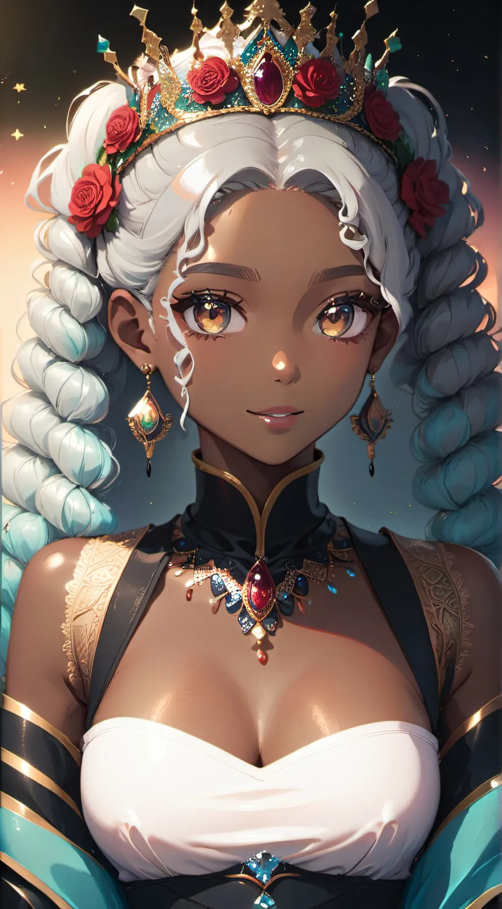 ai character: Sasha background