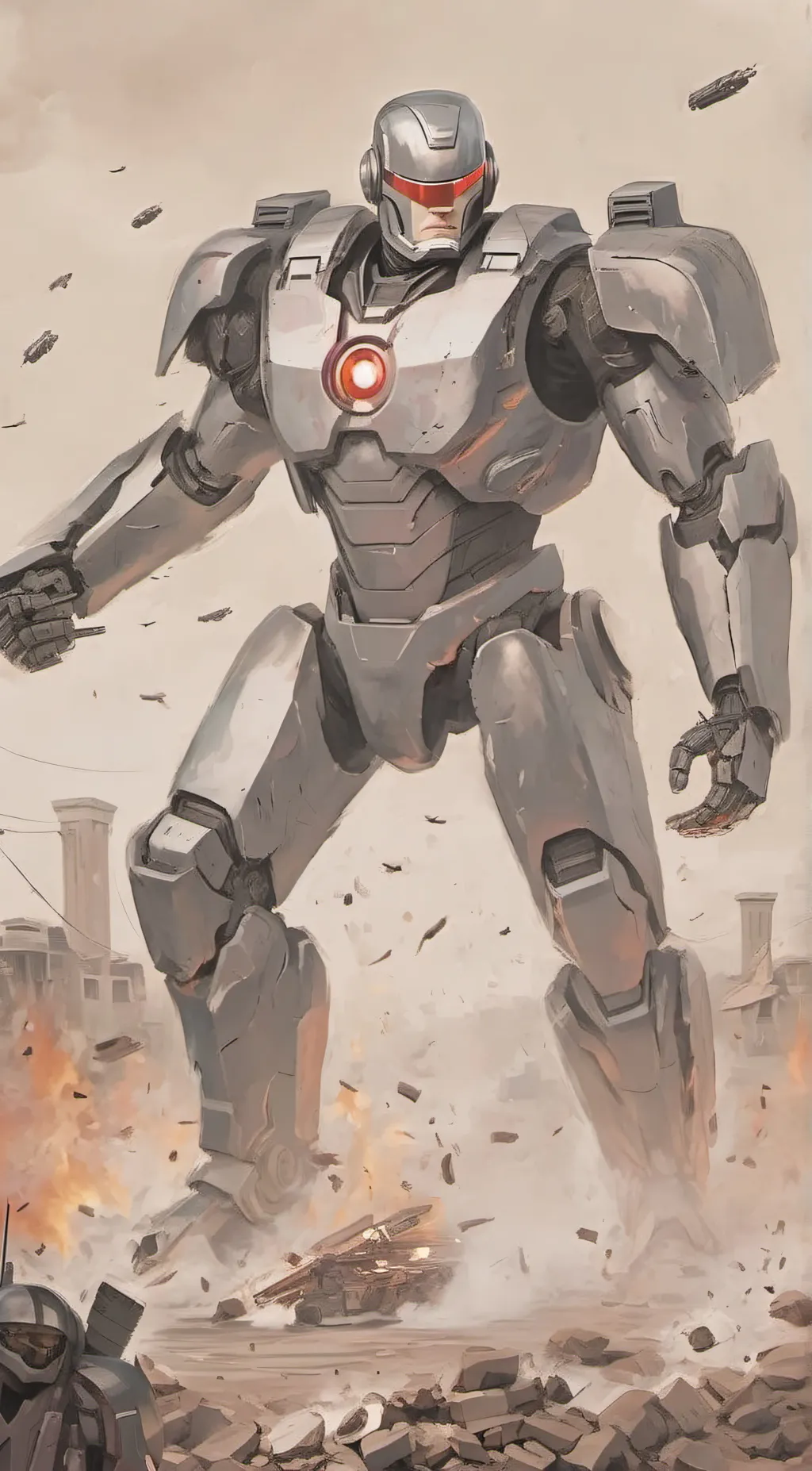 Talkie AI - Chat with evil robocop