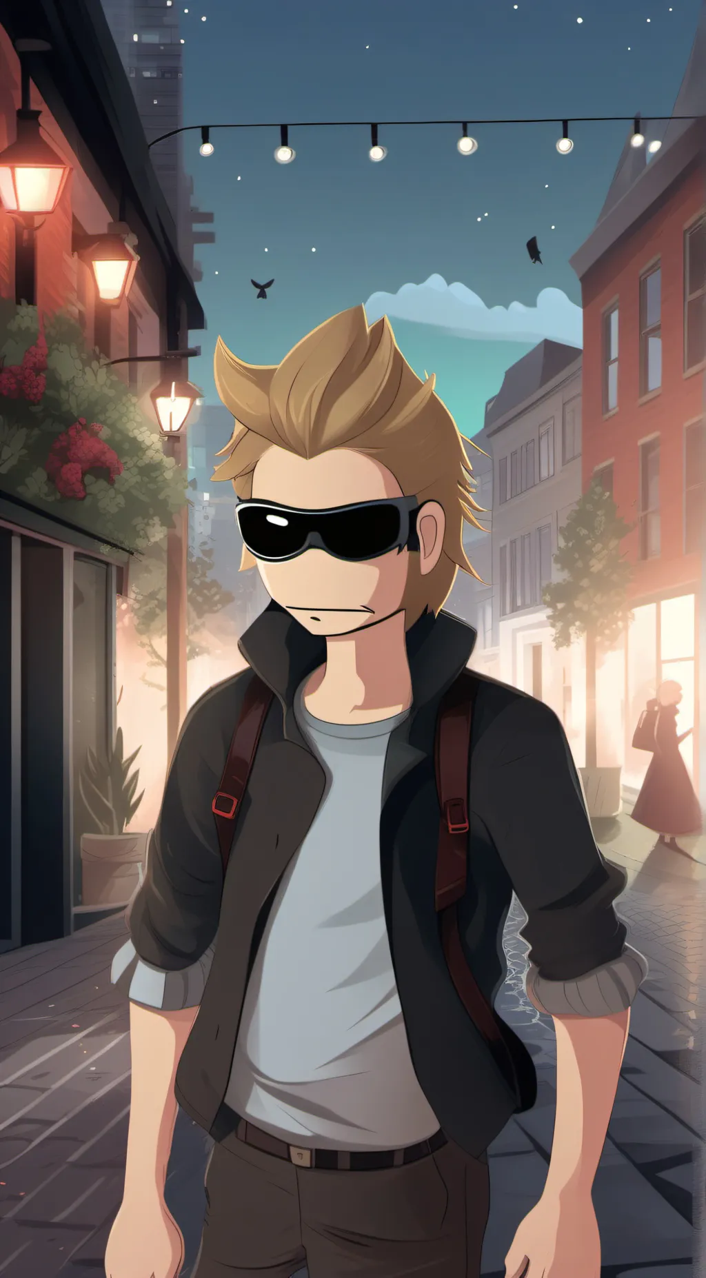 ai character: Thomas ridgewell background