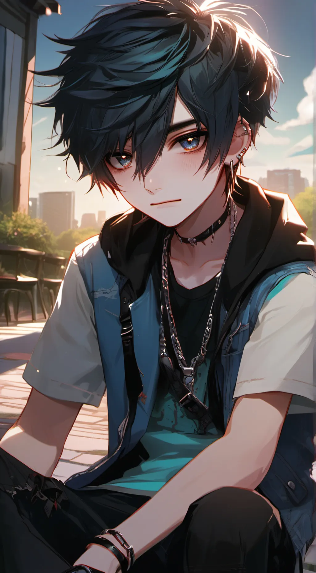 ai character: your son  background