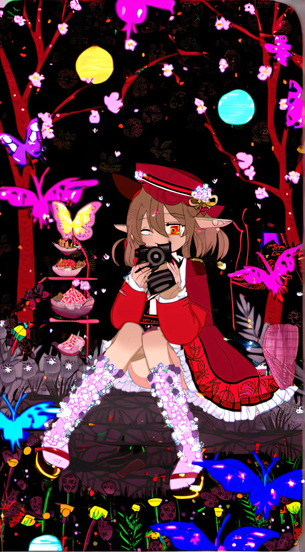 ai character: Hazel background