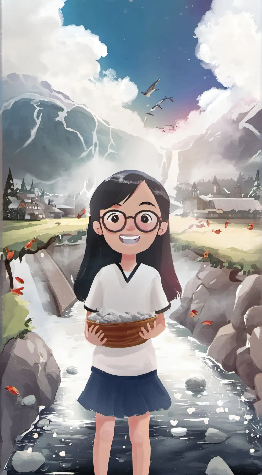 ai character: sophie background