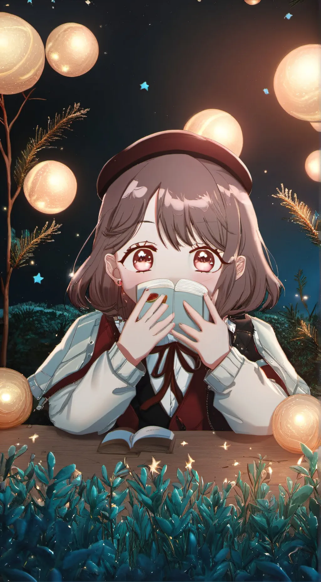 ai character: Emily  background