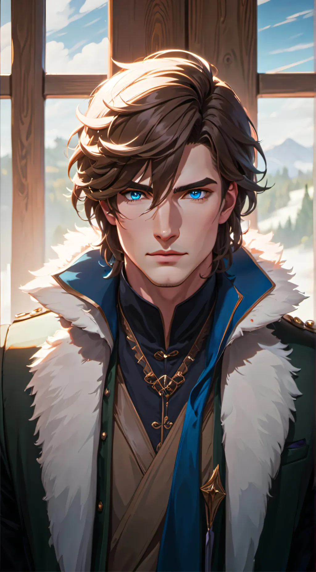 ai character: Jackson Paul  background